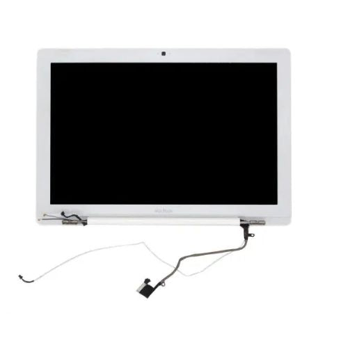 ORIGINAL Démonté / Reconditionné (ASSEMBLAGE D'ÉCRAN COMPLET) Macbook 13" Previous Unibody (A1181) 2009 / 2008 / 2007 / 2006 Blanc