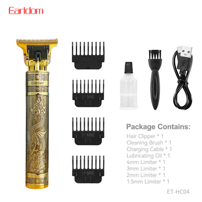 Earldom Dragon hair Clipper Gold ET-HC04