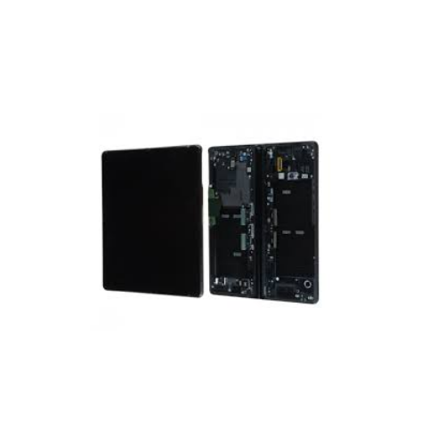 ORIGINAL Reconditionné (Interne) (Avec Châssis) ÉCRAN LCD SAMSUNG GALAXY Z FOLD 2 5G (F916U) Noir mystique