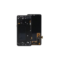 SERVICE PACK (Sans châssis) Écran LCD Noir Samsung Galaxy A8+ 2018 (A730F)