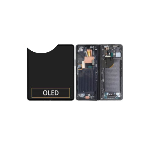 SERVICE PACK (Interne) (Avec châssis) Écran LCD Z FOLD 6 5G (F956B) BLEU MARINE
