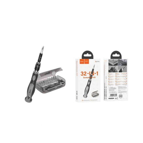 Hoco UT10 32-in-1 screwdriver set - gray and black