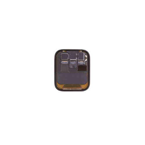 Smartwatch electronic component part, close-up on white background for GSM PART DISTRIBUTION