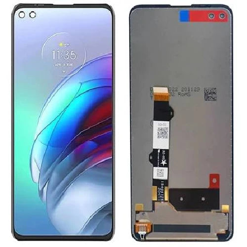 ORIGINAL (Avec chssis) ÉCRAN LCD Motorola G100 5G (2025) Bleu