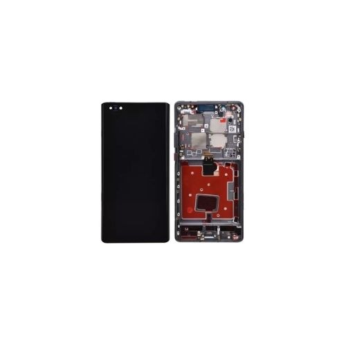 ORIGINAL (Avec chÃssis) Écran LCD NOIR Huawei MATE 40 RS -2020