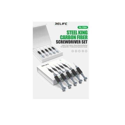 Jeu de tournevis Steel Cannon King RELIFE 729A