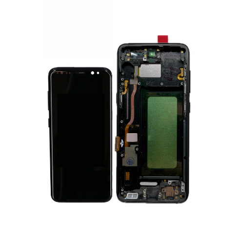 INCELL (Avec châssis) ECRAN LCD S8 (G950F/U) Noir de minuit