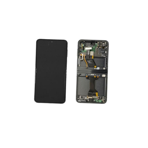 ORIGINAL Reconditionné (Externe) (Sans Châssis) Écran LCD Z FILP 5 5G (F731B/F731U) Graphite (Noir / Gris / Bleu / Jaune / Vert militaire)