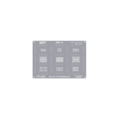 Gabarit de rebillage BGA argenté pour Apple iPhone/IP (série publicitaire universelle)