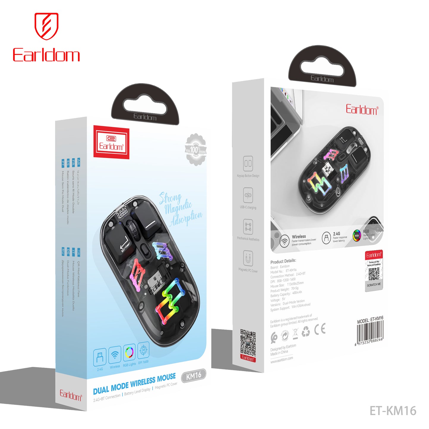 Projecteur Earldom 4K Ultra PJ01 Earldom Noir