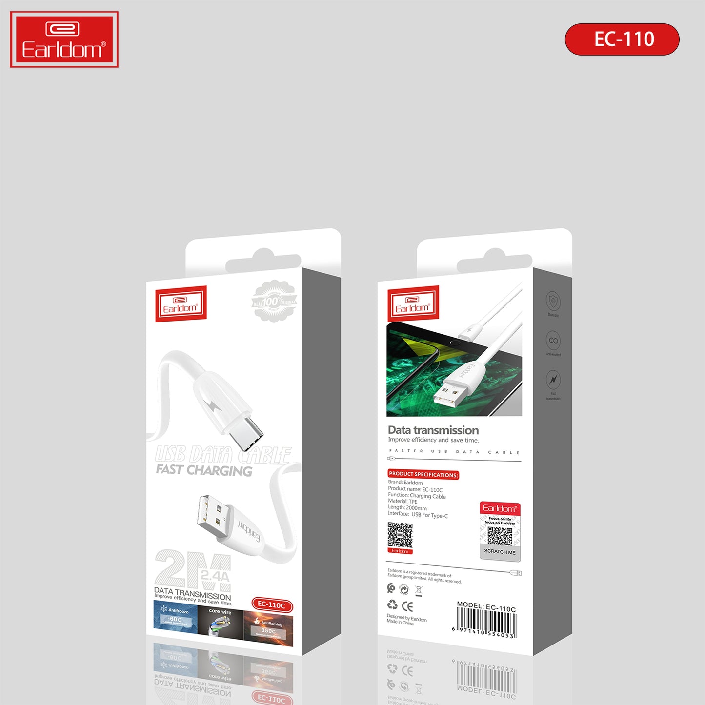 Stylet actif Earldom Pen P7 Blanc