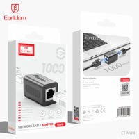 Adaptateur de câble d'extension réseau Earldom 2M ET-NW3 (2 mètres) Noir