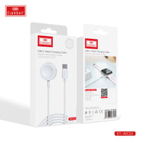 Câble de charge magnétique sans fil pour montre Earldom WC21 Blanc