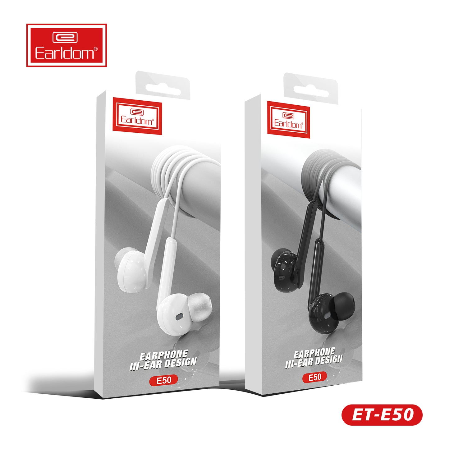 Écouteurs intra-auriculaires Earldom E50W blancs