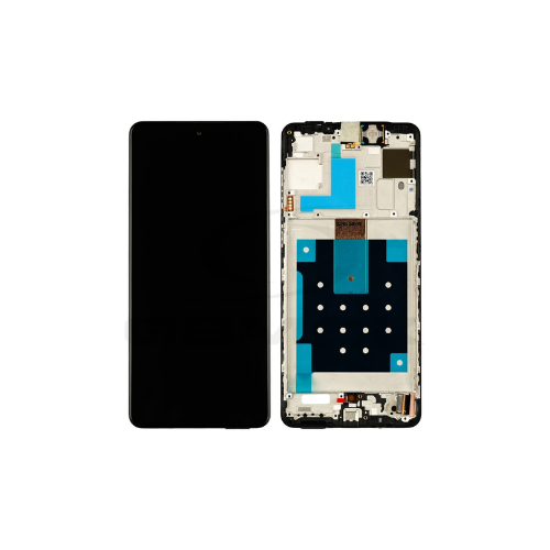 SERVICE PACK (Avec châssis) Écran LCD Samsung GALAXY M55 5G (M556B) Noir