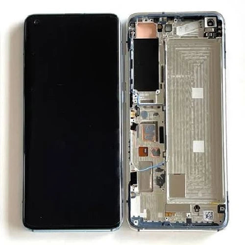 ORIGINAL (Avec châssis) ÉCRAN LCD Mi 10S 5G (S-VERSION) Noir titane