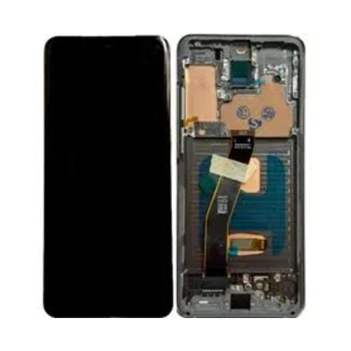 SERVICE PACK (Sans châssis) ECRAN LCD SAMSUNG GALAXY S20 4G/5G (G980F/G981B/G981U) Noir cosmique