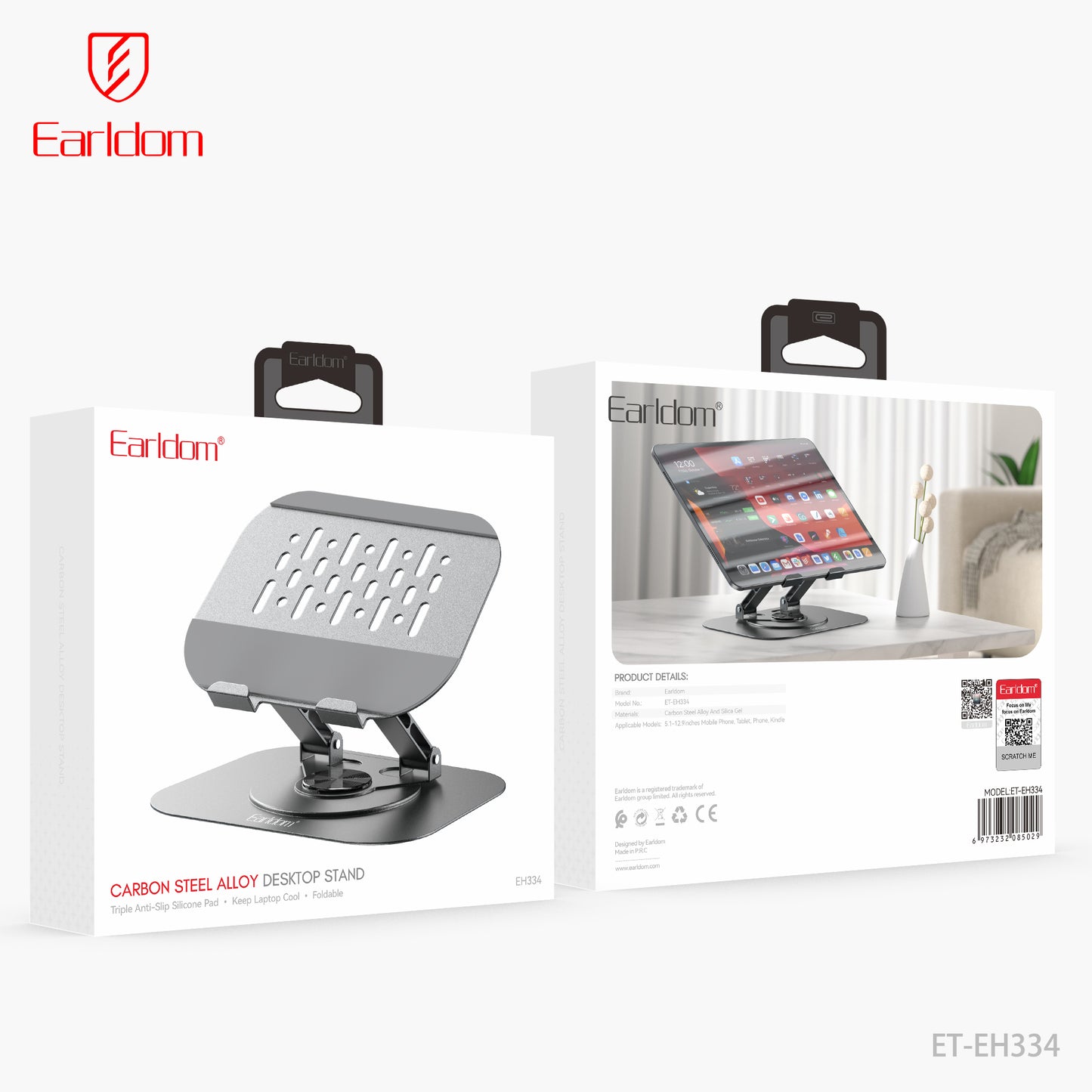Earldom Carbon Steel Alloy Desktop Stand ET-EH334