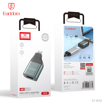 Earldom 60Hz Mini HDTV Adapter Black ET-W39