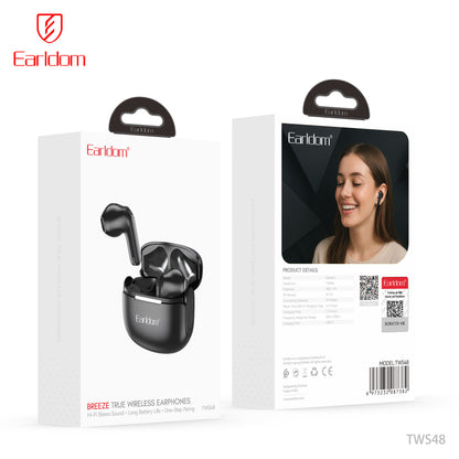 Earldom Breeze True Wireless Earphones Black ET-TWS48