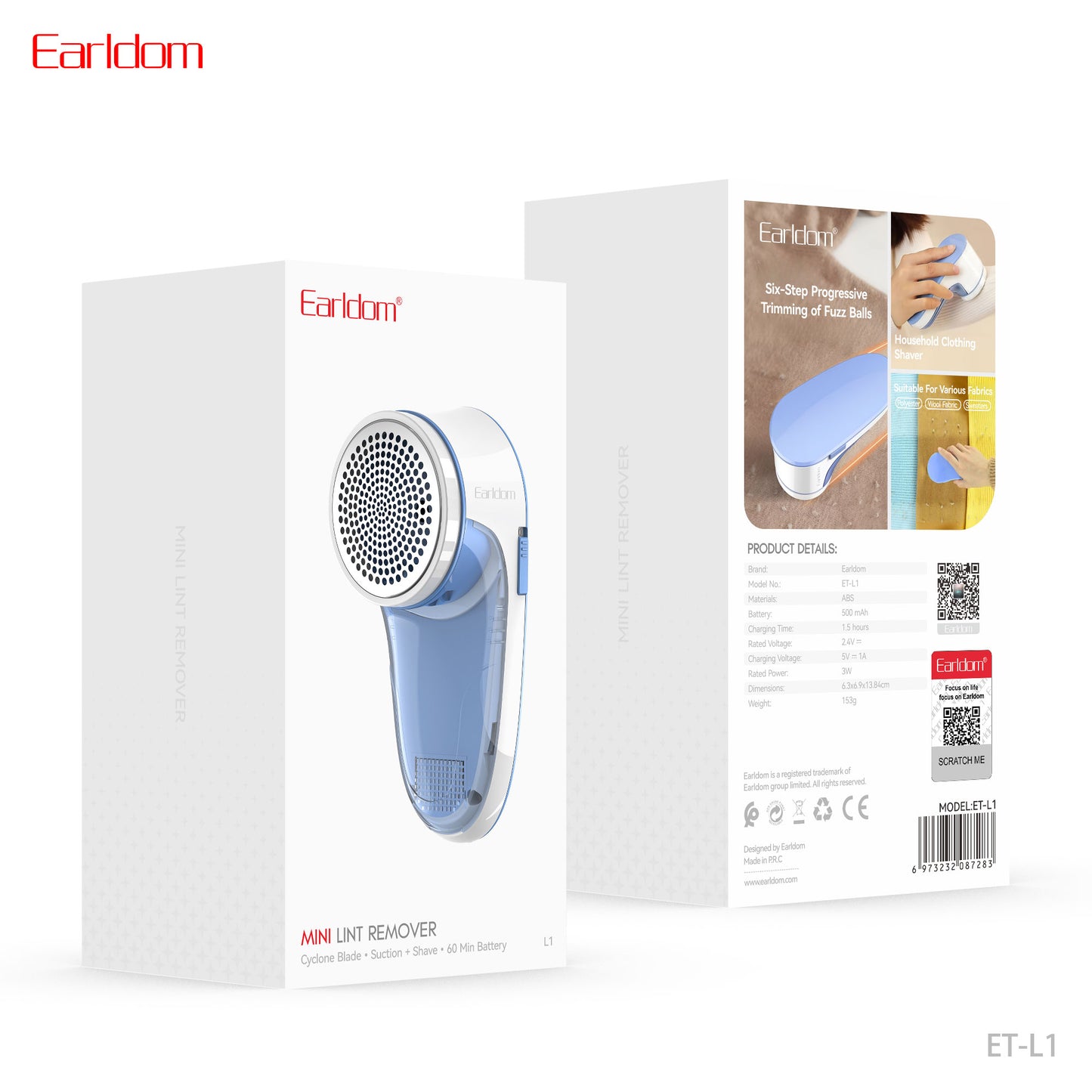 Earldom Intelligent Positioning Ultra long batter Locator White ET-AT01