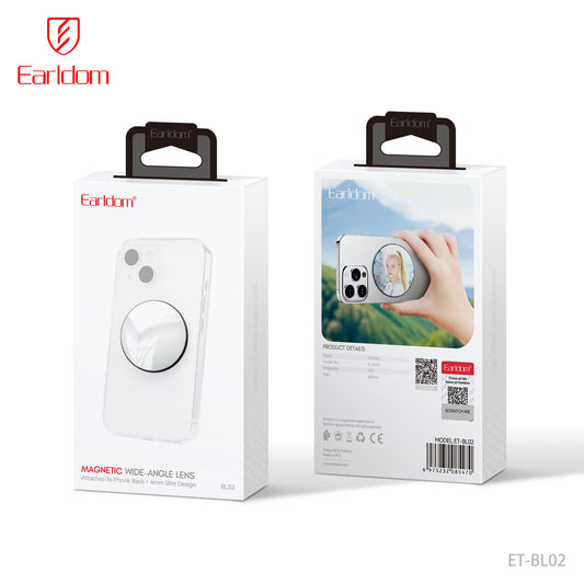 Earldom Magnetic Wide Angle Lens Black ET-BL02