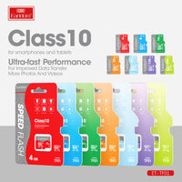 Carte mémoire Earldom Classe 10 pour smartphones et tablettes (ET-TF01)