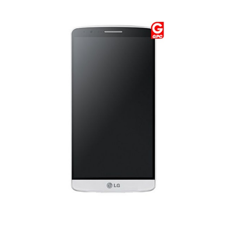 Écran LCD + écran tactile + Cadre LG G3 (D855) White