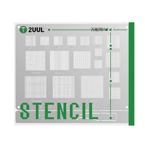 2UUL BG02 Universal Reballing Stencil