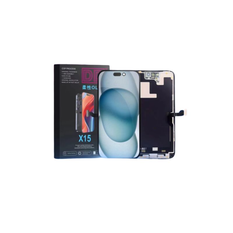 DD SOFT OLED ÉCRAN LCD IPHONE 15 NOIR