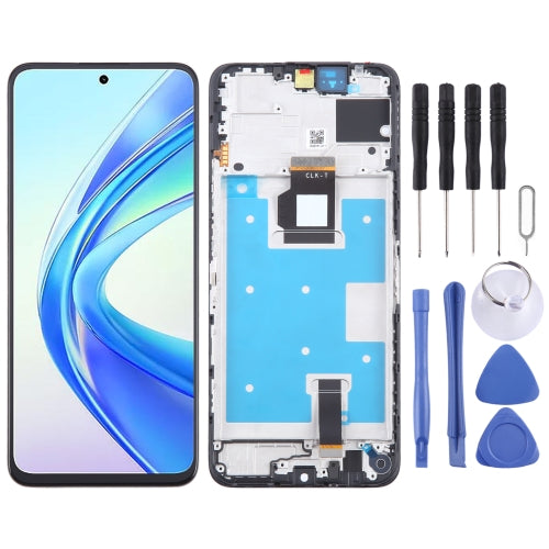 ORIGINAL (Avec châssis) Ecran LCD HONOR X7B 4G/5G NOIR
