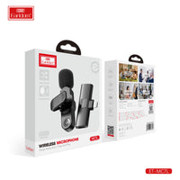 Microphone sans fil Earldom MC7L noir avec port 8 broches