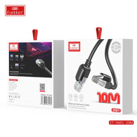Câble réseau Ethernet Earldom 10 m Noir NW1