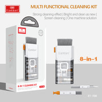 Kit de nettoyage Earldom 8 en 1 Blanc ET-08