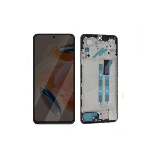 Avec châssis Écran Complet LCD Noir Redmi Note 12 Pro 4G