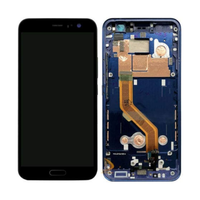 Écran LCD + écran tactile + Cadre incl. Capteur d'empreintes digitales - HTC U11 Bleu Saphir