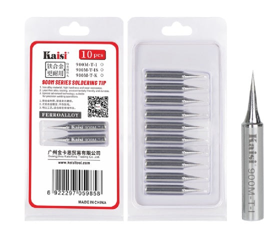 Pointes de soudure en ferroalliage Kaisi 900M-TI (10 pièces)