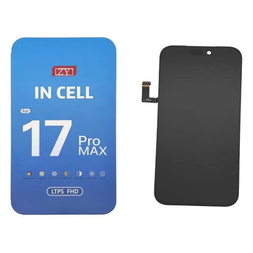 ZY INCELL FHD 1080P - 120 Hz (LTPS) ÉCRAN LCD IPHONE 17 PRO MAX NOIR