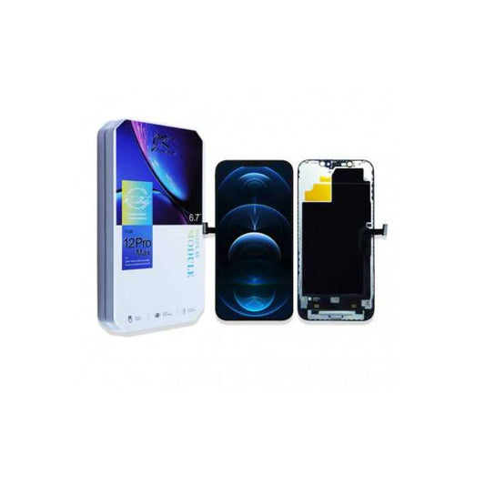JK INCELL - FHD 1080P - 120 Hz (LTPS) ÉCRAN LCD IPHONE 12 PRO MAX NOIR