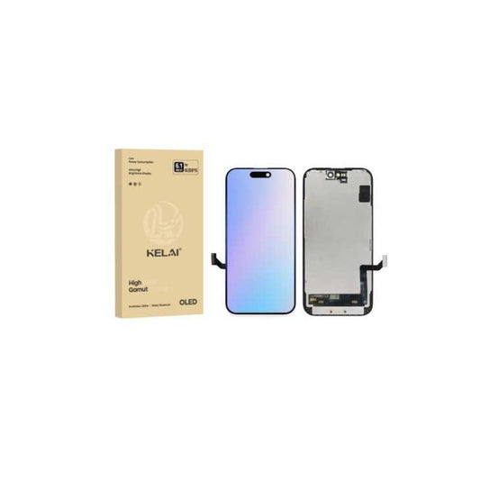 KELAI HARD OLED ÉCRAN LCD IPHONE 15 NOIR