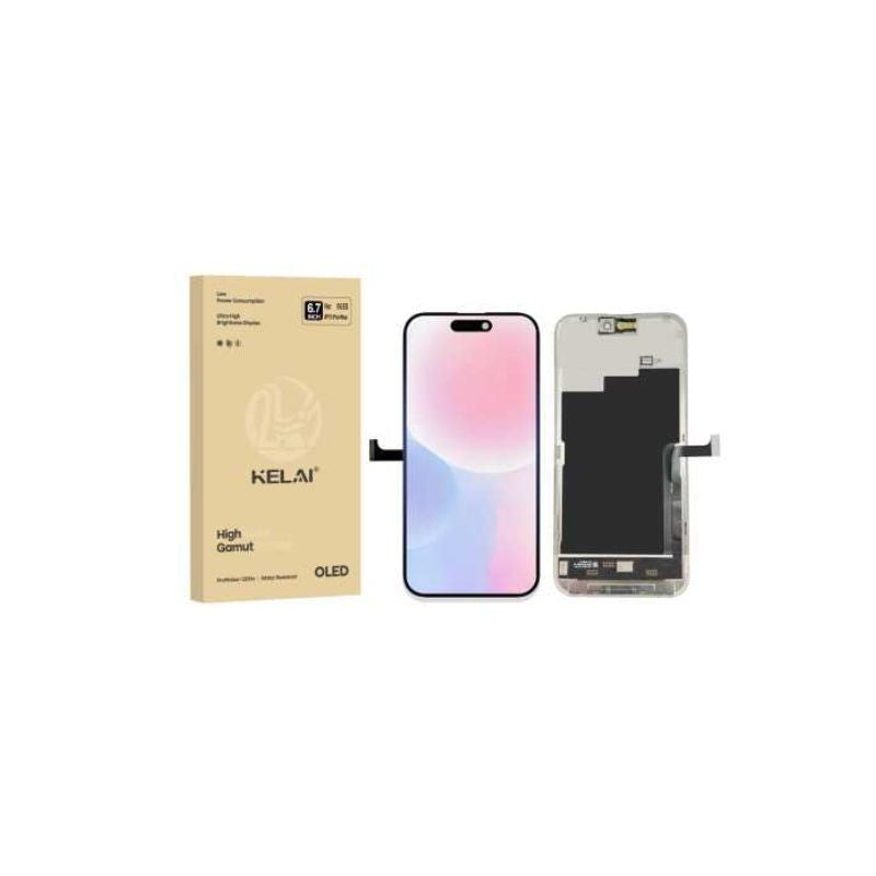 KELAI SOFT OLED ÉCRAN LCD IPHONE 15 PRO MAX NOIR