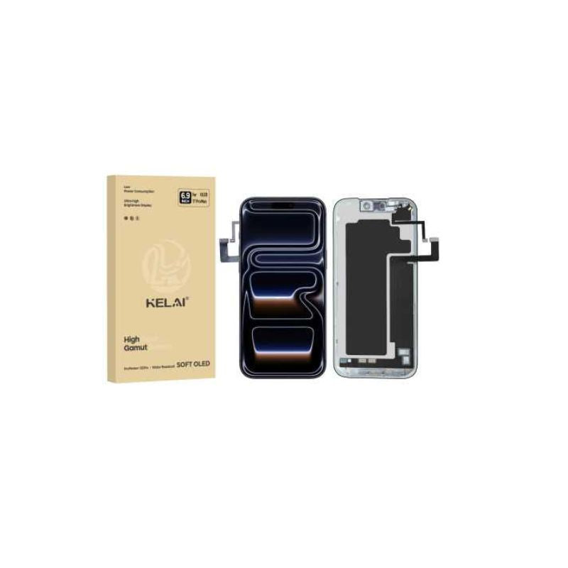 KELAI SOFT OLED ÉCRAN LCD IPHONE 17 PRO MAX NOIR