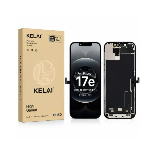 KELAI SOFT OLED ÉCRAN LCD IPHONE iPhone 17e Noir