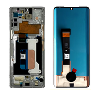 Écran LCD + écran tactile + Cadre ACQ30212301 LG LG Velvet (LM-G900) Blanc