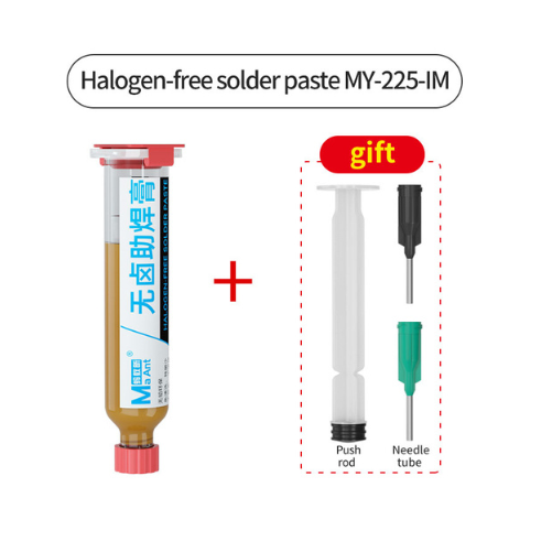 Pâte à souder sans halogène MaANT MY-225-MI