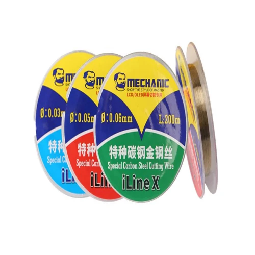 MECHANIC Special carbon steel Cutting wire iLine X 0.10MM/100m