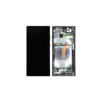 OLED (Avec châssis) ECRAN LCD S22 ULTRA 5G (S908U) Phantom Noir