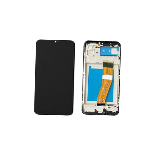 ORIGINAL (Avec châssis) Écran LCD Samsung Galaxy A03 (A035F) Noir