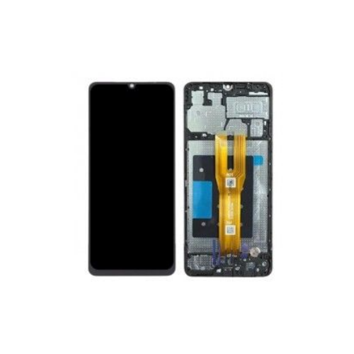 ORIGINAL (Avec châssis) Écran LCD Samsung Galaxy A06 5G (A066B) Noir