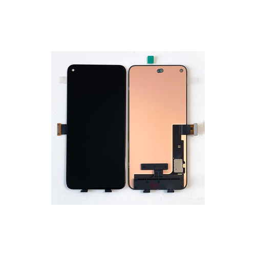ORIGINAL Démonte (Avec châssis) ÉCRAN LCD GOOGLE PIXEL 5 5G Noir